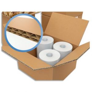 Caisse am&eacute;ricaine double cannelure Master'In 600 mm x 400 mm x 400 mm