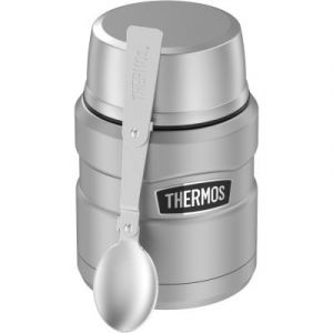 THERMOS R&eacute;cipient alimentaire STAINLESS KING, 0,47 l, bleu