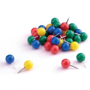 magnetoplan Punaises, contenu: 100 pi&egrave;ces, bleu