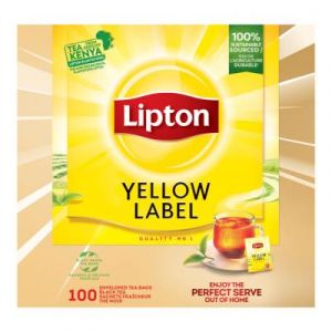 Th&eacute; Lipton Yellow en boite de 100