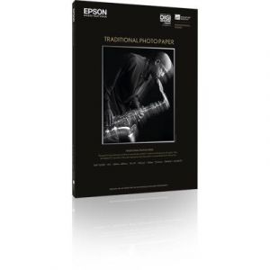 Epson pap photo traditionnel 330g 25f. a3+ (32,9x48,3cm)