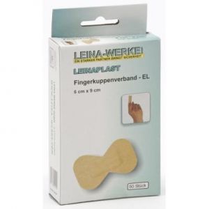 LEINAPLAST sparadrap pour les doigts 50 x 70 mm, &eacute;lastique