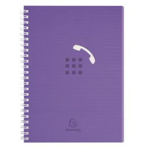 R&eacute;pertoire Exacompta Linicolor format 15 x 21 cm