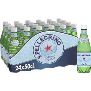 Bouteille d'eau min&eacute;rale gazeuse San Pellegrino - bouteille 50 cl
