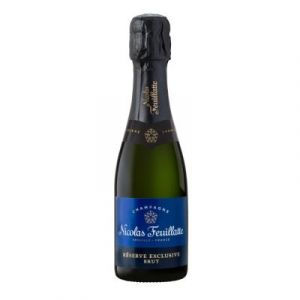 Champagne Brut NICOLAS FEUILLATTE R&eacute;serve Exclusive - Bouteille de 20 cl