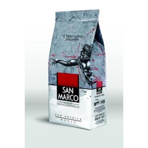 Caf&eacute; moulu extra fin San Marco 100% Arabica - Intensit&eacute; 7 - Paquet 1kg