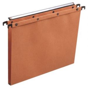 Dossiers AZO - dos 15 mm - pour tiroir - orange - lot de 25