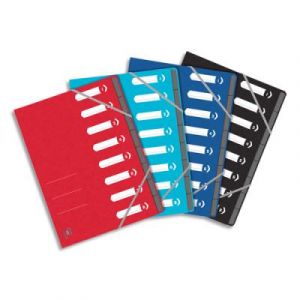 Trieur Elba Top File - couverture en carte A4 - 8 positions - coloris assortis