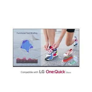 Lg 50ul3j-m &eacute;cran d'affichage dynamique &eacute;cran plat de signalisation num&eacute;rique 127 cm (50'') lcd wifi 400 cd/m&sup2; 4k ultra hd bleu webos 16/7