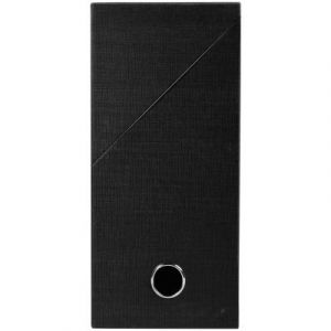 Boîte de transfert Exacompta - en carton rigide recouvert de papier toilé - dos 12 cm - noir
