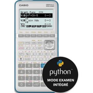 Calculatrice graphique Casio Graph35+E II - menu python int&eacute;gr&eacute;