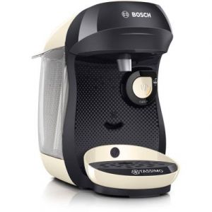Distributeur de boissons chaudes Bosch Tassimo Happy - Machine multiboissons - Noir / Cr&egrave;me