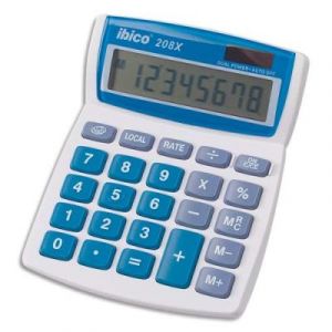 Calculatrice de bureau Ibico Calcul 208x - 8 chiffres
