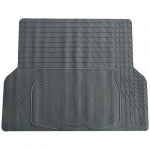 cartrend Tapis de coffre pour voiture, noir, d&eacute;coupable