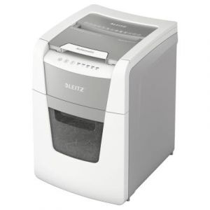 Leitz 80120000 destructeur de papier d&eacute;coupage par micro-broyage 22 cm gris, blanc