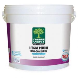Lessive poudre ultra concentr&eacute;e &eacute;cologique Arbre Vert - 303 doses - Parfum fleuri