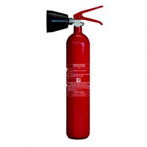 Extincteur &agrave; gaz carbonique 2Kg Lifebox - CO2 - avec manom&egrave;tre