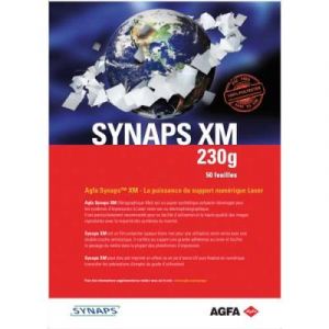 Papier photo SYNAPS XM 135 - synth&eacute;tique polyester - pour un rendu plastifi&eacute;  - 230g - A4 - 50 feuilles