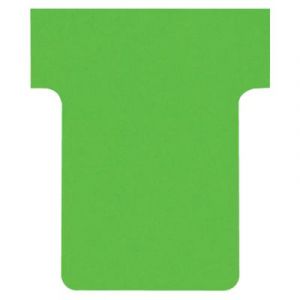 Fiche T1,5 Nobo verte pour planning - lot de 100