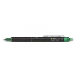 Stylo Roller encre gel Pilot FriXion Point Clicker 05  - pointe fine - vert