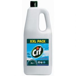 Flacon de cr&egrave;me &agrave; r&eacute;curer Cif Professionnel - 2 litres