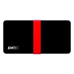 Emtec x200 128 go usb type-c 3.2 gen 1 (3.1 gen 1) noir, rouge