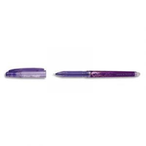Roller Pilot Frixion Point - pointe fine, s'efface &agrave; la gomme en bout de stylo - violet