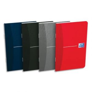Carnet Oxford Office - reliure piqure - couverture souple - format 9x14cm - 96 pages - r&eacute;glure 5x5