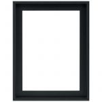 Caisse am&eacute;ricaine noire Nielsen, 46 x 38 cm