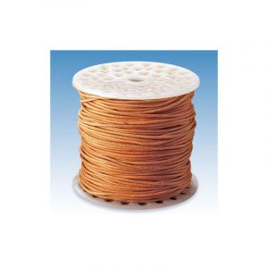 Lacets de cuir 20 m, 0,5 mm, Brun naturel