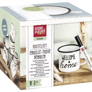 Set créatif tasse en émail à décorer knorr Prandel