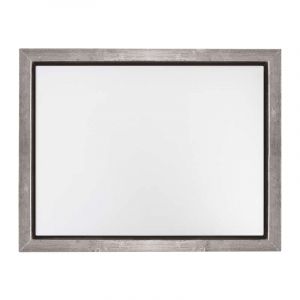 Set châssis entoilé + caisse américaine, 30 cm x 40 cm, Argent, 1. Standard