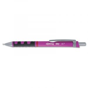 Porte-mine rotring Tikky couleur et fluo, Rose, Crayon à l'unité, Mine 0,7 mm fluo