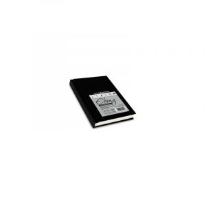 Carnet Ebony reliure coll&eacute;e portrait Daler-Rowney, 14,8x21cm (A5)-Portrait -160g/m&sup2;- 54 Feuilles