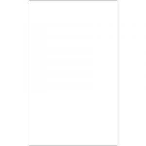 Lot de 10 feuilles de papier de couleur Ursus, 50 x 70 cm - 130 g/m&sup2; - Paquet de 10 feuilles, Blanc