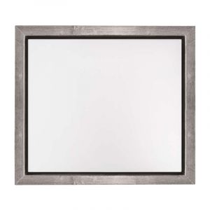 Set châssis entoilé + caisse américaine, 40 cm x 50 cm, Argent, 1. Standard