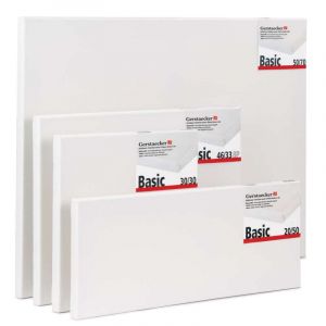 Châssis Basic Gerstaecker, 30 cm x 150 cm, 1 pièce, 2 entretoises, 1. Format rectangle