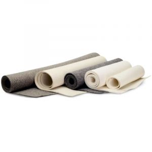 Feutre d'impression blanc 4 mm, 60 x 100 cm - 4 mm