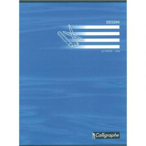 Cahier 7000 Piqûre Dessin - 120 g/m², 32 pages, 24 cm x 32 cm, 120 g/m²