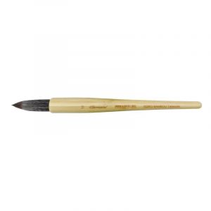 Pinceau &agrave; pointe ronde aquarelle en bambou imitation petit-gris L&eacute;onard, S&eacute;rie 702RO, 12, 13,00