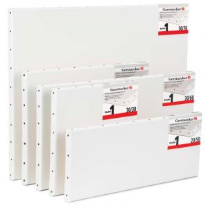 Châssis entoilé en coton Studio 1 de Gerstaecker, 100 cm x 73 cm (40P), Paquet de 4 pièces, Finition croix - Non livrable en Point Relais®, 5. Pays...