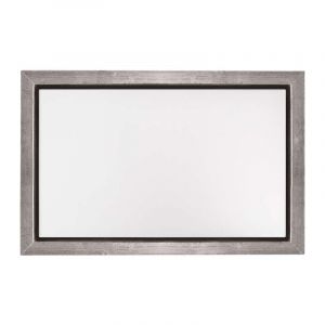 Set châssis entoilé + caisse américaine, 50 cm x 70 cm, Argent, 1. Standard