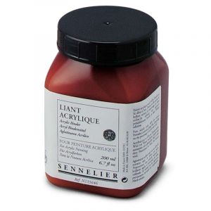 Liant acrylique de Sennelier, 200 ml