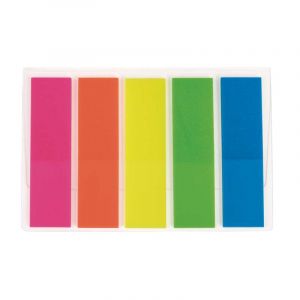 100 marque-pages avec d&eacute;vidoir, 12 x 44 mm