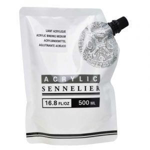 Liant acrylique Sennelier, 500 ml