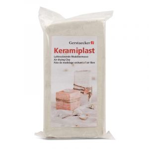 P&acirc;te &agrave; modeler Keramiplast, Blanc - 2 kg