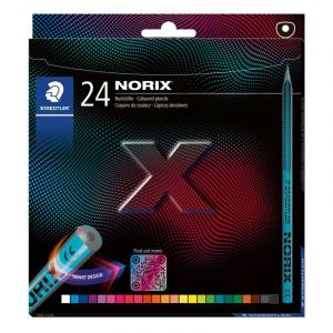 Coffrets de crayons de couleur Norix Staedtler, Set, 24 crayons