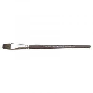 Pinceau synthétique Expression Léonard plat effilé, série 50EF, 12, 15,00