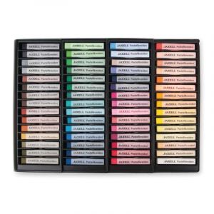 Coffret de pastels secs Jaxell, 60 pastels