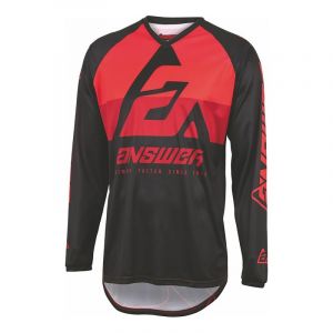 Maillot cross Answer Syncron CC rouge /noir- L